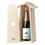 Het Gepersonaliseerde Champagne Vogelhuisje