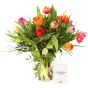 Cheerful Tulip Flower Bouquet