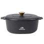 Gepersonaliseerde Monte Heritage Cocotte 4 Liter - Zwart