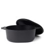 Gepersonaliseerde Monte Heritage Cocotte 4 Liter - Zwart