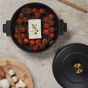 Personalised Monte Heritage Braiser 2.5 Litre - Black
