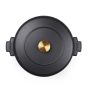 Personalised Monte Heritage Braiser 2.5 Litre - Black