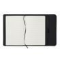 Personalised Recycled Leather Notebook - Black