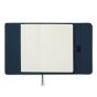Personalised Recycled Leather Notebook - Blue