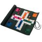House of Nobilique Leather Roll-Up Ludo Set  - Green