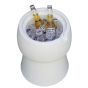 Bubalou Champ Stool Cooler White/Cork