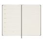 Personalised Moleskine Undated Weekly Planner - Black