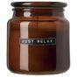 Personalised Wellmark Let's Get Cozy Scented Candle - Cedarwood & Amber