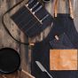 Vinga of Sweden Asado kitchen apron black