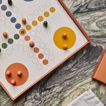 Gepersonaliseerd Mens-Erger-Je-Niet Koffietafelspel