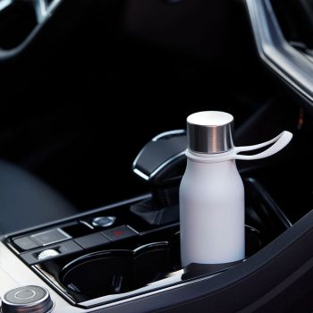 Gepersonaliseerde Lean Thermosfles - Wit