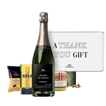 Gepersonaliseerde Champagne Verwennerij Geschenkset
