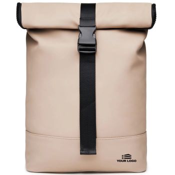 Personalised Baltimore Bike Bag - Greige