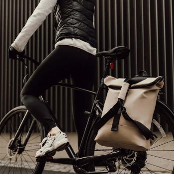 Gepersonaliseerde Baltimore Fietstas - Greige