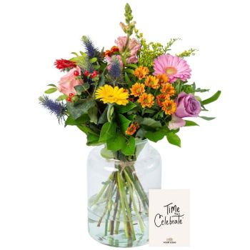 Bloom Fiesta Flower Bouquet