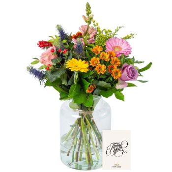 Bloom Fiesta Flower Bouquet