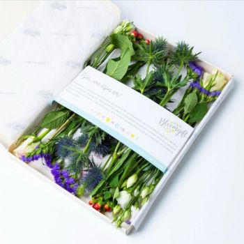 Bluebell Bloemenboeket Brievenbus Geschenk - Inclusief Rechtstreekse Verzending