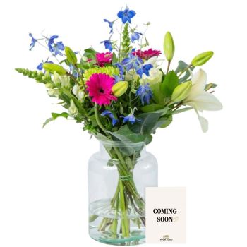 Blush & Bloom Flower Bouquet