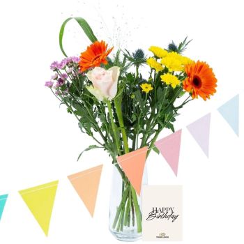 Festive Flowers Letterbox Gift