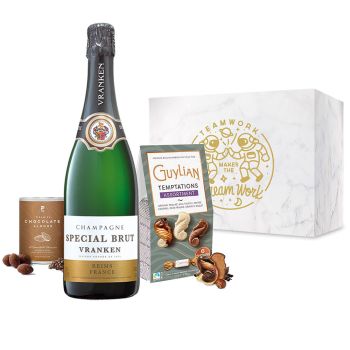 Champagne Chocolate Temptations Box