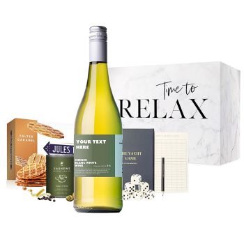 Personalised White Wine