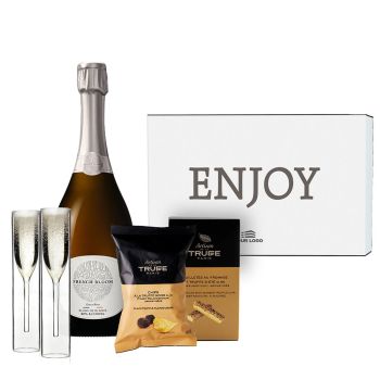 French Bloom Blanc de Blancs NA Prestige Apéro Gift Box