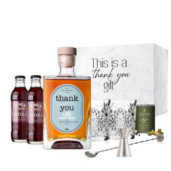 Personalised Rum Cola Prestige Set