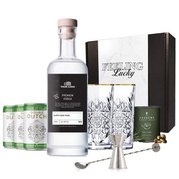 Gepersonaliseerde Vodka Tonic Cocktail Set 