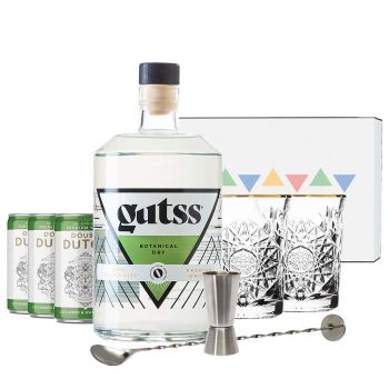 Gutss Botanical Dry Gin Tonic Mocktail Set
