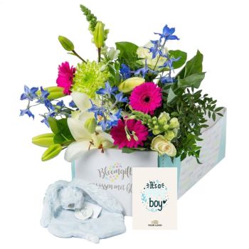 Little Hero Birth Flower Bouquet
