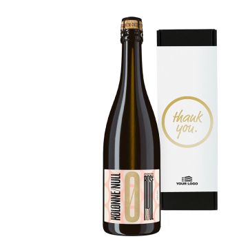 Kolonne Null Alcoholvrije Mousserende Rosé