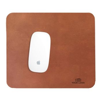 Leather Mouse Pad - Cognac