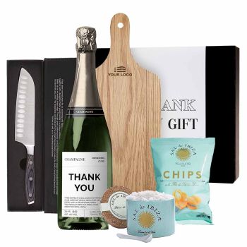 Luxury Personalised Champagne Gourmet Box