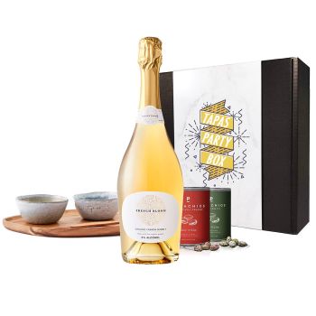Alcoholvrije French Bloom Sparkling Le Blanc Tapas Set
