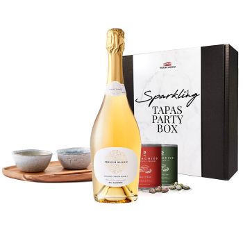 Non-Alcholic French Bloom Sparkling Le Blanc Tapas Set