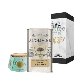 Culinaire Olijfolie & Zout Set 