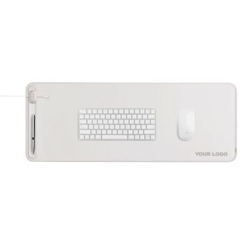 Gepersonaliseerde Orbitkey Bureau Onderlegger Slim - Grijs