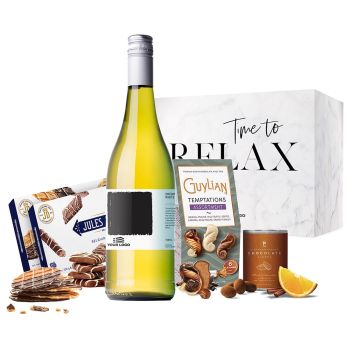 Personalised white wine