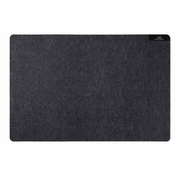 Personalised Recycled Felt Desk Pad - Black