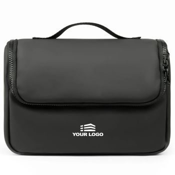 Personalised Baltimore Travel Toiletry Bag - Black