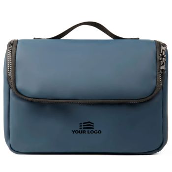 Personalised Baltimore Travel Toiletry Bag - Blue