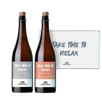 Personalised Brut Beer Retirement Toast