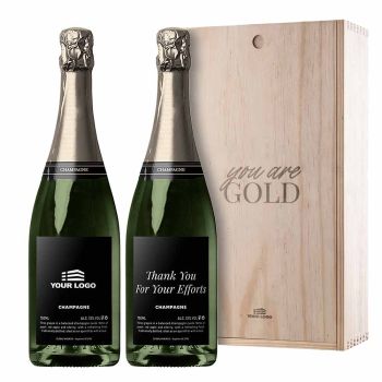 Gepersonaliseerd Champagne Duo - Win Editie