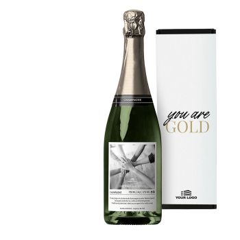Gepersonaliseerde Champagne Geschenkdoos