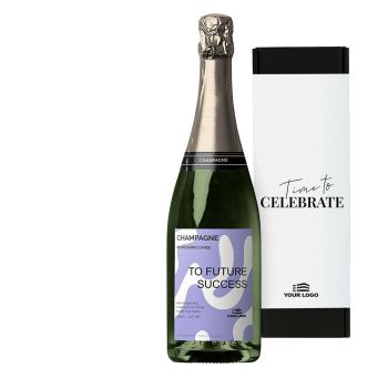 Gepersonaliseerde Champagne Geschenkdoos