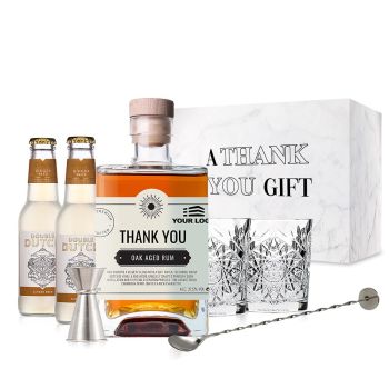 Personalised Dark & Stormy Cocktail Set