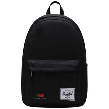 Personalised Herschel Classic Recycled Laptop Backpack - Black