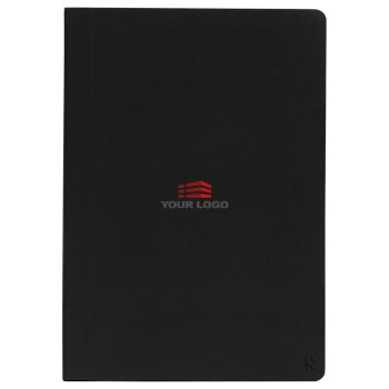 Personalised Karst A5 Softcover Notebook - Black