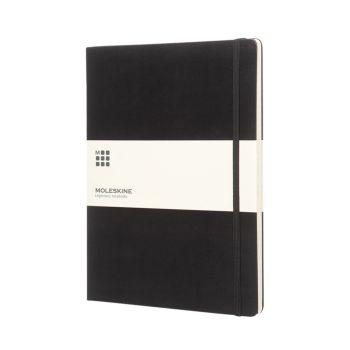 Personalisiertes Moleskine Hardcover-Notizbuch - Schwarz