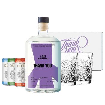 Personalised Non-Alcoholic Botanical Dry Gin Gift
